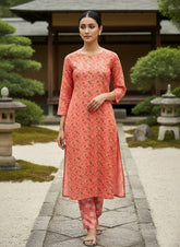2 Pcs Ladies Suit  Des  116